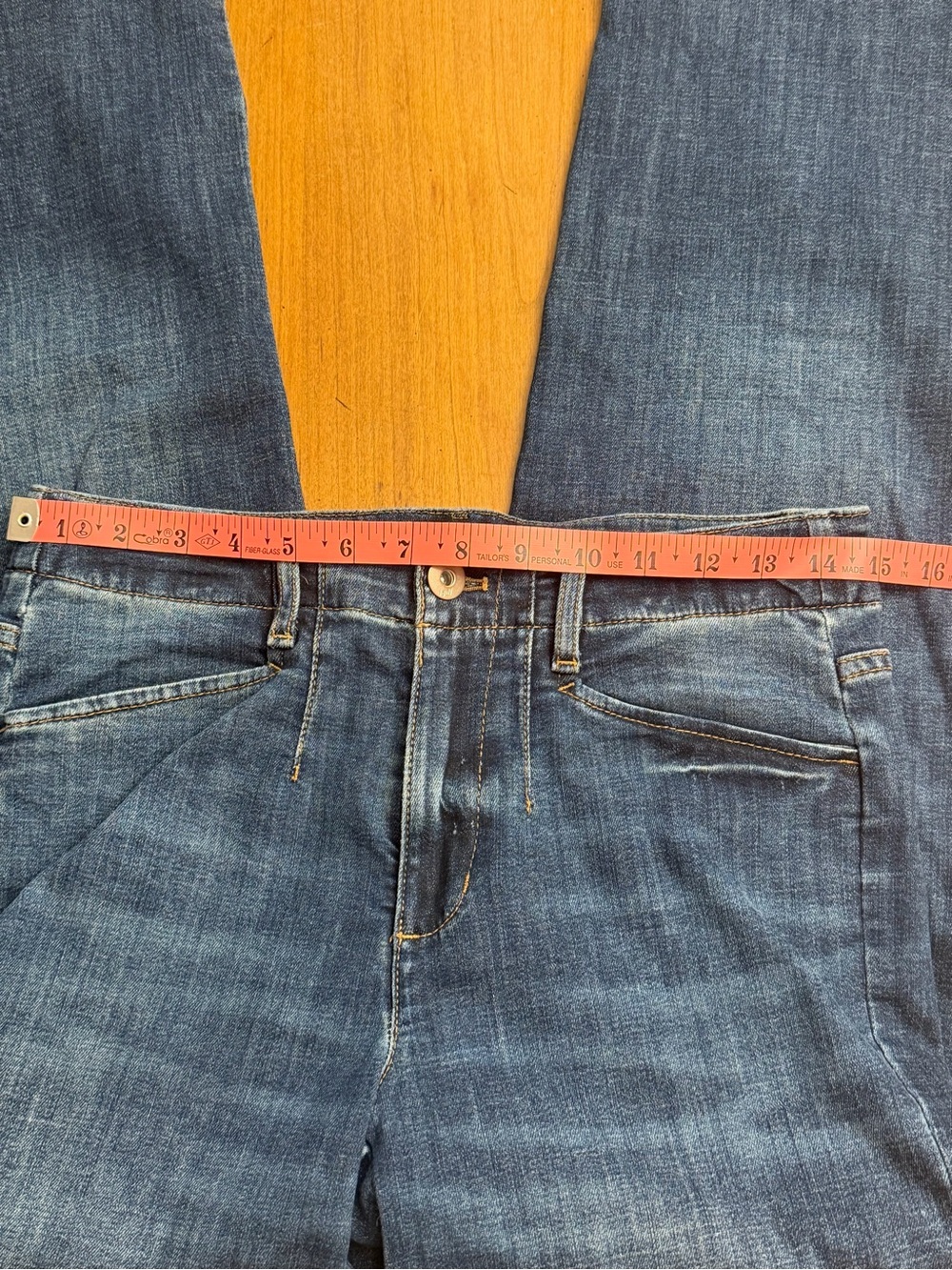 J. Jill Vintage Wash High-Rise Wide-Leg Jeans | Coastal Grandma Minimalist | 4R - Picture 10 of 12